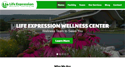 Desktop Screenshot of lifeexpressionwellness.com